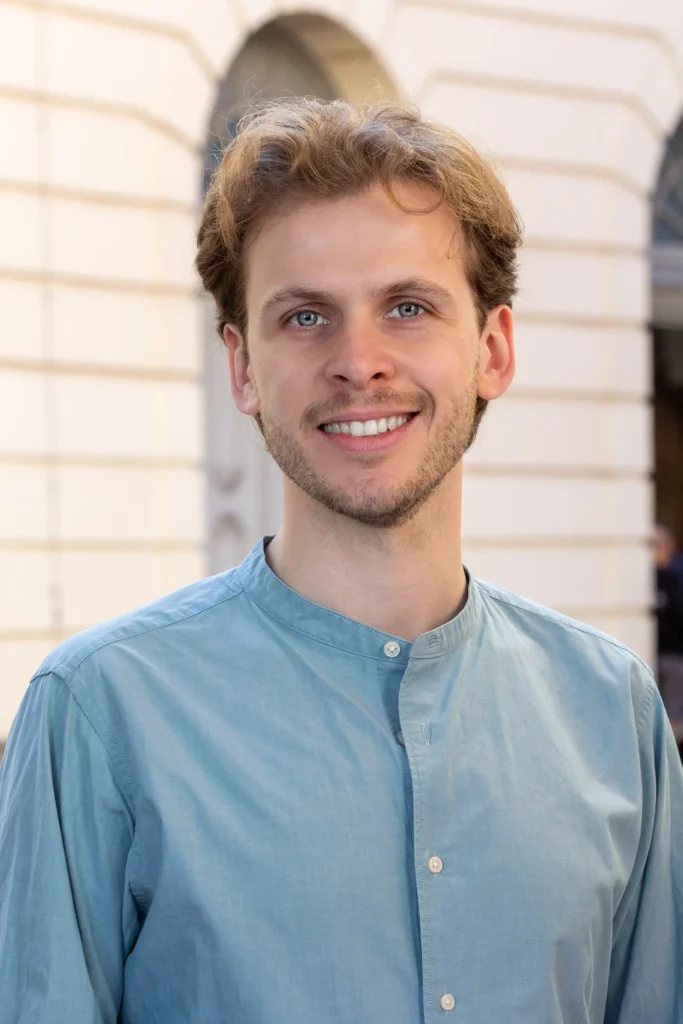 Portrait von DI Elias Grinzinger, TU Wien, Experte für Bodenpolitik und Raumplanung